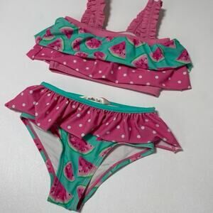 Matilda Jane Girls Watermelon Bikini Swimsuit